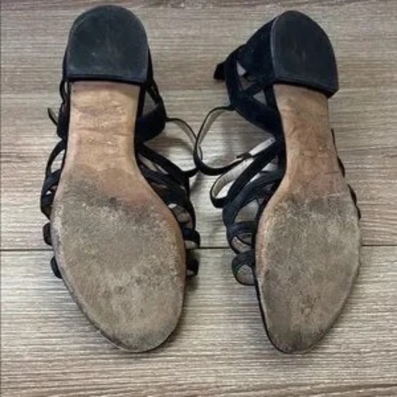 Miu Miu Black Strappy Women's Sandals - Picture 6 of 11